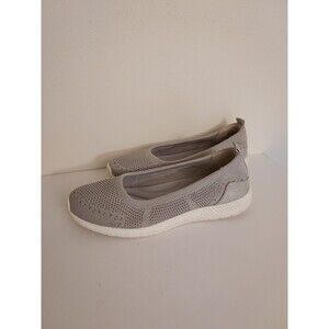 Easy Spirit Gray and White Women's Sneakers